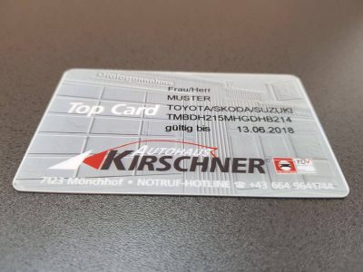 Die Autohaus-Kirschner TOPCARD
