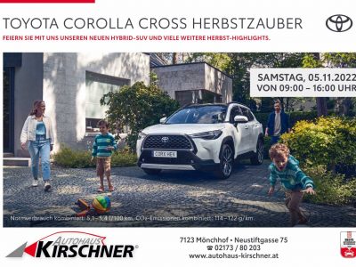 Toyota Corolla Cross Herbstzauber – 5.11.2022 9-16 Uhr